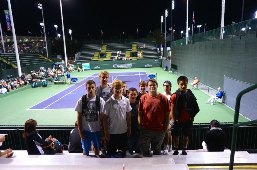 Laguna Blanca Tennis at Indian Wells Tournament 2014