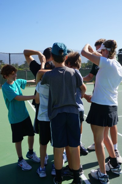 Laguna Blanca Tennis Camp 2014 Human Knot