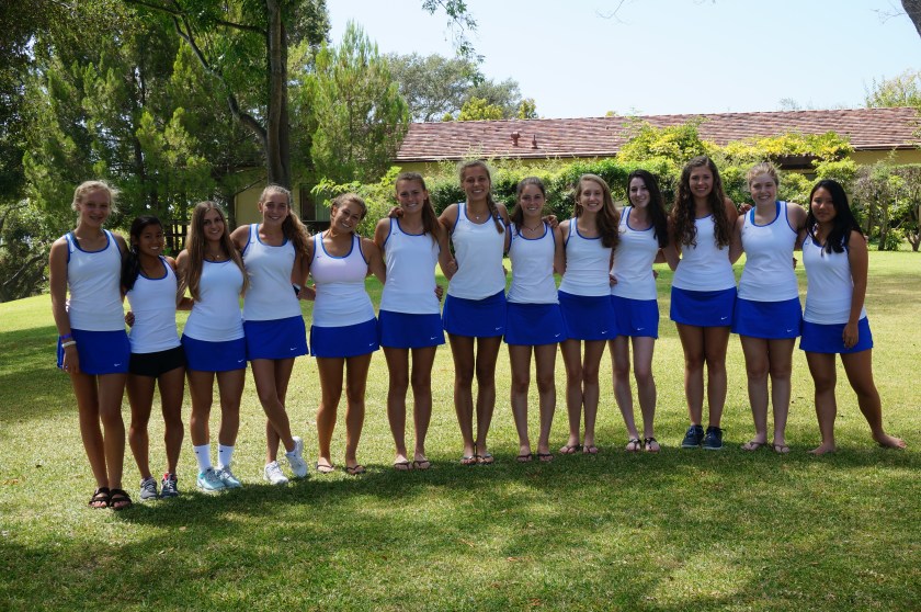Cate Girls' Tennis Team Photo 2014 Varsity