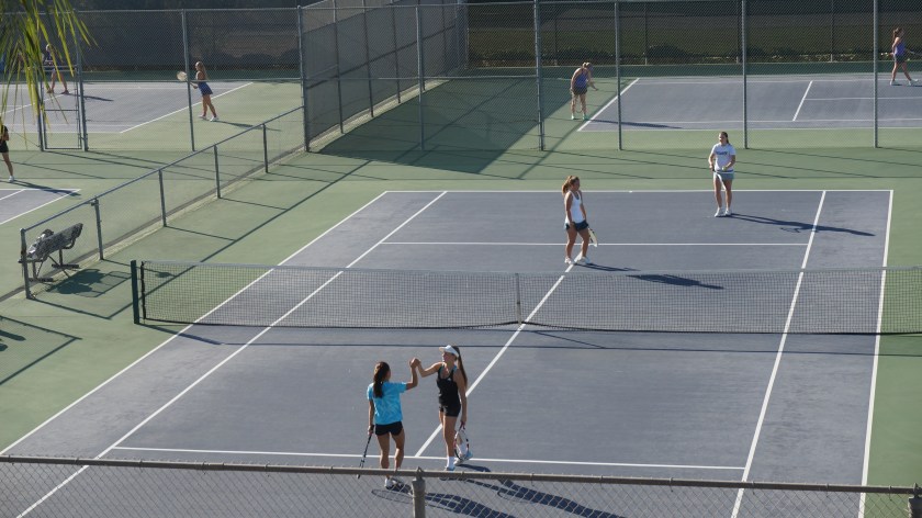 Gan Madden great doubles team CIF Individuals 2014