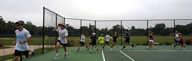 Laguna Summer Tennis Camp Warmup