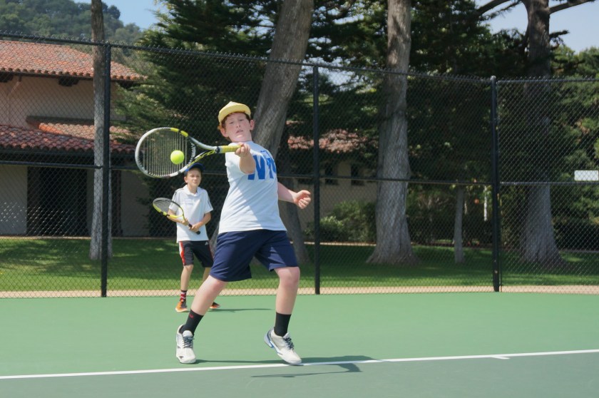 Ben Newton tennis forehand