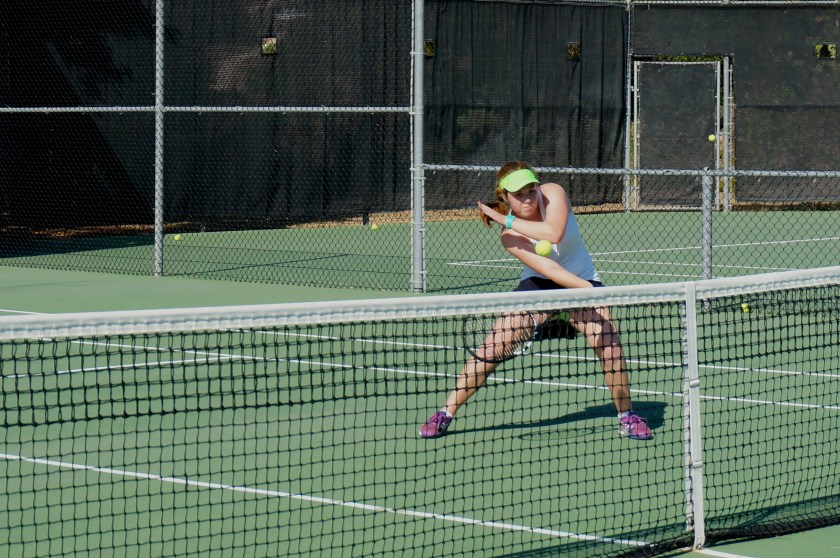 Summer Christensen Reflex Volley in Practice